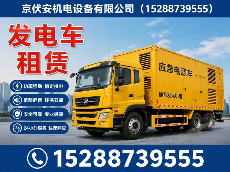 龙岩柴油发电机组出租展示图